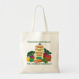 Marktzak van de landbouwer tote bag
