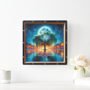 Markus 11:24 Vernieuwing: gepersonaliseerde geloof Vierkante Klok