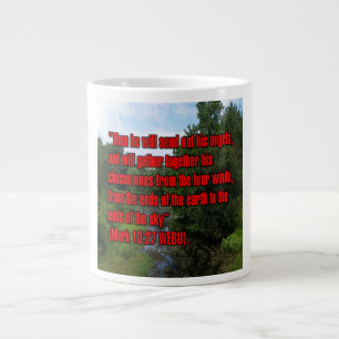 Markus 13:27 WEBU Mug Grote Koffiekop