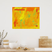 MarkyArt PL#545632 Moderne hedendaagse Abstracte Poster (Keuken)