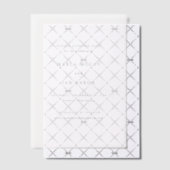 Marla Classic Wedding Bewaar de datum Vellum Uitnodigingen (Offset (Uitnodiging))
