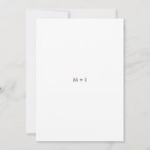 Marla Classic Wedding Save The Date (Achterkant)