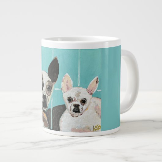 Marla en Mia Grote Koffiekop (Voorkant rechts)