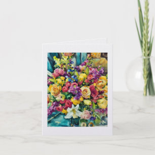 Marla's Bloemen .... kaart  