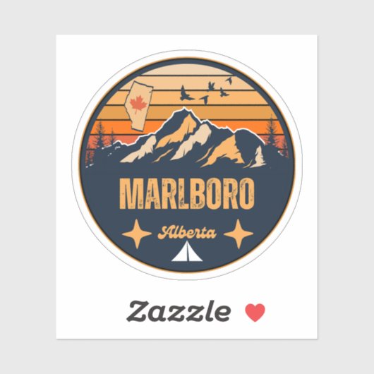 Marlboro, Alberta Sticker (Vel)