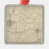 Marlboro, Massachusetts Metalen Ornament (Voorkant)