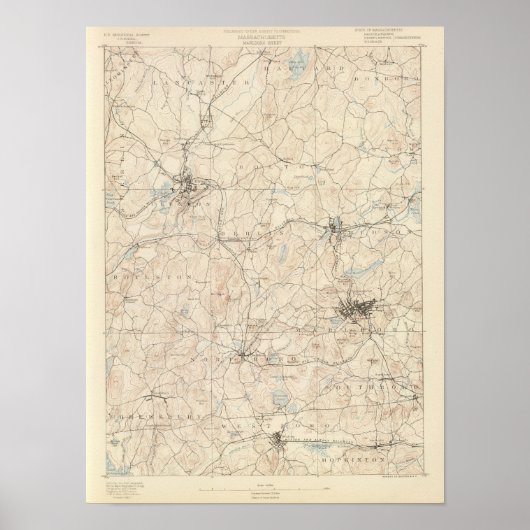 Marlboro, Massachusetts Poster (Voorkant)