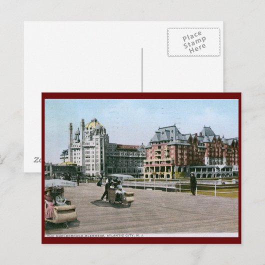 Marlborough Blenheim, Atlantic City, New Jersey Briefkaart (Voorkant / Achterkant)