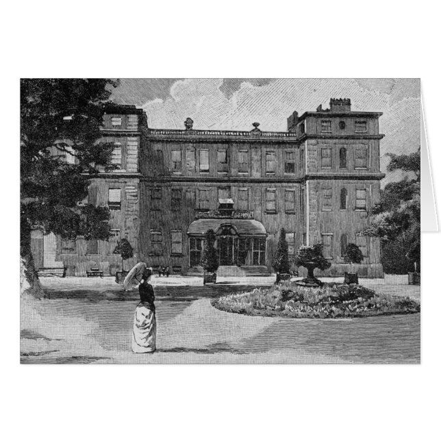 Marlborough House, uit de tuin, 1863 (Voorkant Horizontaal)