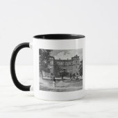 Marlborough House, uit de tuin, 1863 Mok (Links)