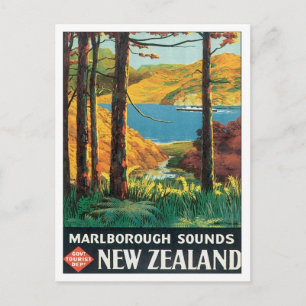  Marlborough Klinkt Nieuw-Zeeland Briefkaart