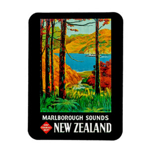 Marlborough Klinkt Nieuw-Zeeland Magneet