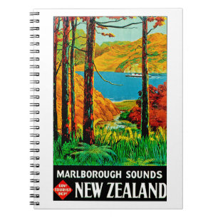 Marlborough Klinkt Nieuw-Zeeland Notitieboek