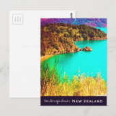 Marlborough Klinkt Nieuw-Zeeland reizen Briefkaart (Voorkant / Achterkant)