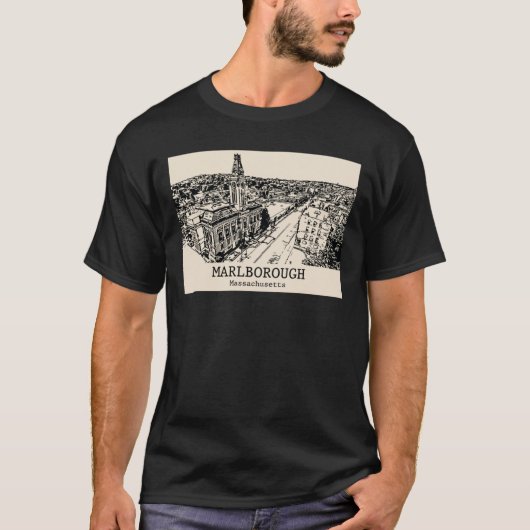 Marlborough Massachusetts 1 T-shirt (Voorkant)