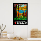 Marlborough Sound Poster (Keuken)