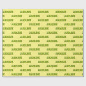 Marlene Kiwi Fruit Geschenk papier Geschenkpapier (Vlak)