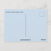 Marlette Train Depot Michigan USA Briefkaart (Achterkant)