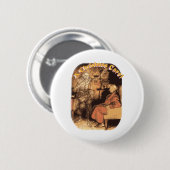 Marley en Scrooge Ronde Button 5,7 Cm (Voorkant /achterkant)
