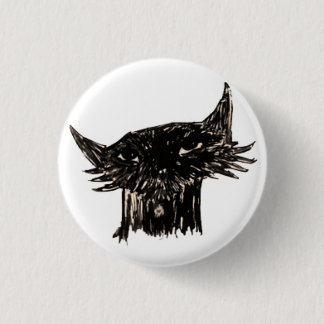 Marley Fish Cartoon Head Ronde Button 3,2 Cm