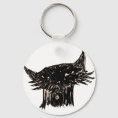 Marley Fish Cartoon Head Sleutelhanger (Voorkant)