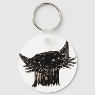 Marley Fish Cartoon Head Sleutelhanger