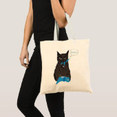 Marley Fish Hates Twitter Tote Bag (Voorkant (product))