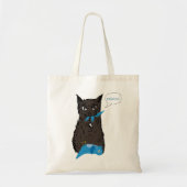 Marley Fish Hates Twitter Tote Bag (Voorkant)