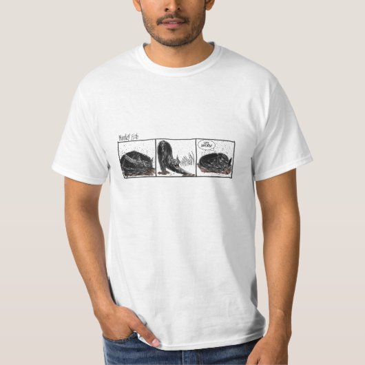 Marley Fish: Life Sucks T-shirt (Voorkant)