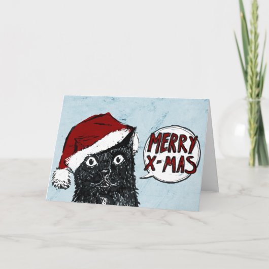 Marley Fish Xmas Feestdagen Kaart (Voorkant)