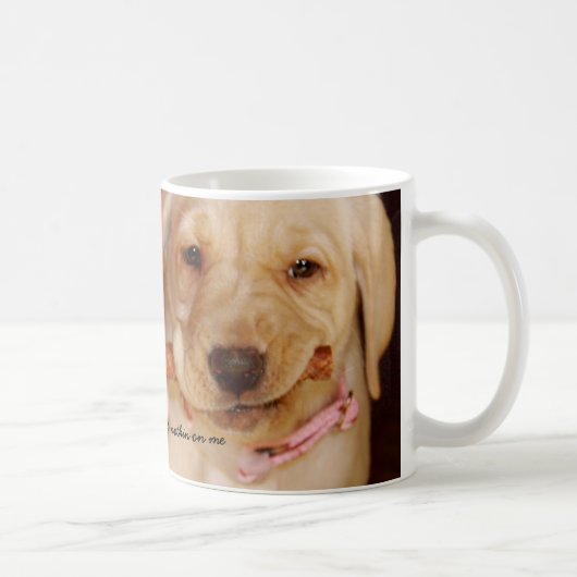 Marley heeft niks op me. koffiemok (Rechts)