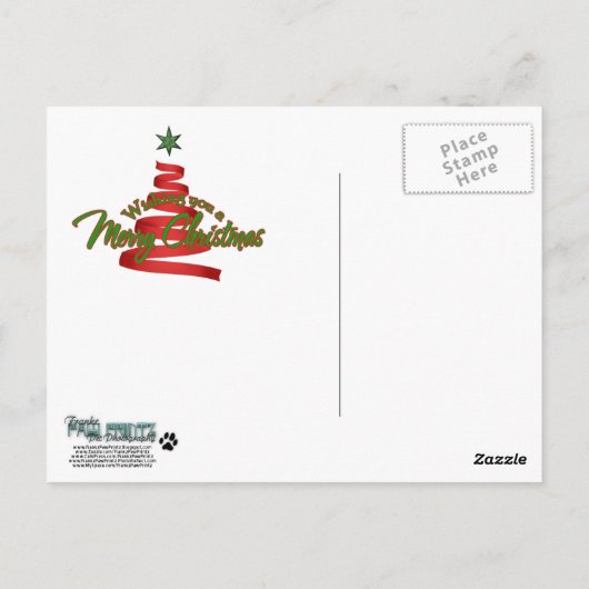 Marley - Shih Tzu - Robbins Briefkaart (Achterkant)