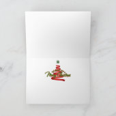 Marley - Shih Tzu - Robbins Feestdagen Kaart (Binnen)