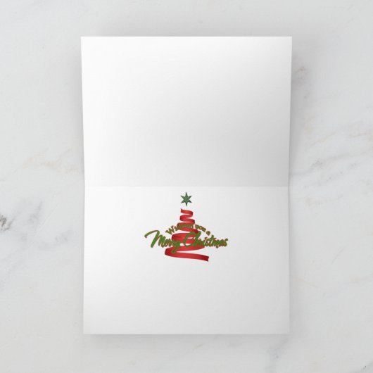 Marley - Shih Tzu - Robbins Feestdagen Kaart (Binnen)