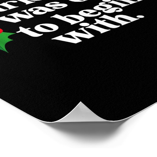 Marley Was Dead_ To Begin With Charles Ens Christm Poster (Hoek)