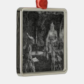 Marley's Ghost Metalen Ornament (Rechts)