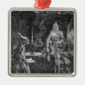 Marley's Ghost Metalen Ornament (Voorkant)