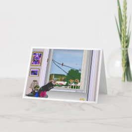 Marley's kijk uit LeeMarie's creatieve design kaar Feestdagen Kaart