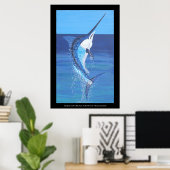 Marlin air poster (Thuiskantoor)