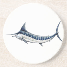 Marlin azul-redbubble zandsteen onderzetter