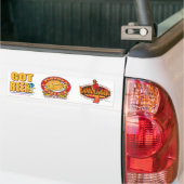 Marlin Davidsons Brewery - Kreeg Beer Bumpersticker (Op Truck)