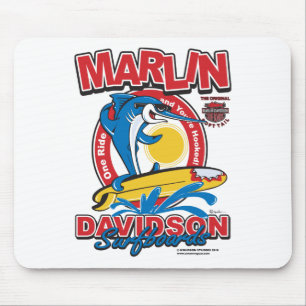 Marlin Davidsons Surfboards Muismat