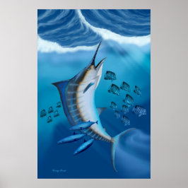 Marlin Fish Print