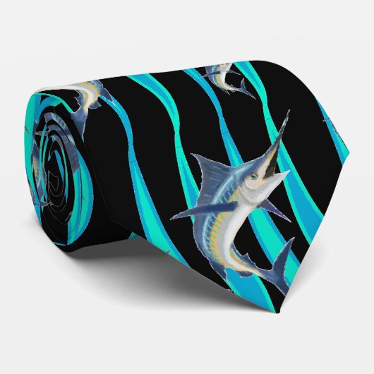 Marlin Hunt Stropdas (Opgerold)