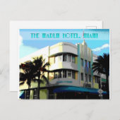Marlin, Miami Beach Briefkaart (Voorkant / Achterkant)