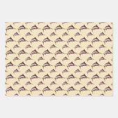 Marlin Pattern Bundle Inpakpapier Vel (Voorkant 3)