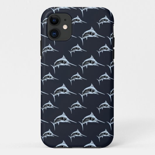 Marlin Pattern Case-Mate iPhone Case (Achterkant)