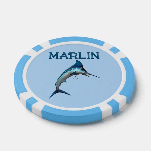 Marlin Poker Chips (Enkel)