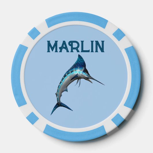 Marlin Poker Chips (Achterkant)