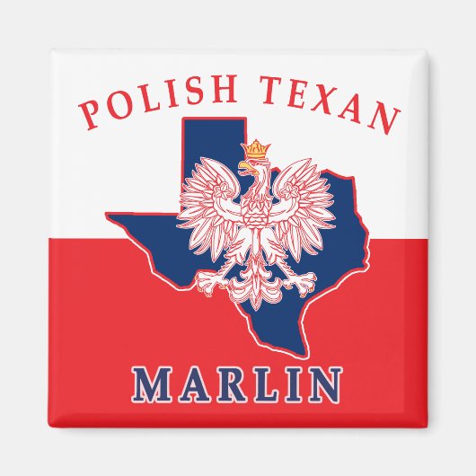 Marlin Poland Texan Magneet (Voorkant)